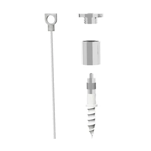 STADUR Basic+ fém felfüggesztési rendszer 14mm-es kapoccsal és huzallal - Stadur táblákhoz