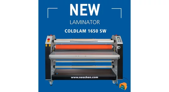 Neschen laminálógépek akcióban!