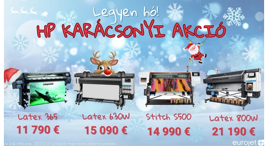 Legyen hó! HP Karácsonyi Promóció