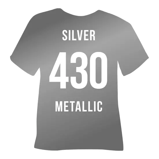 Poli-Flex 430 Silver Metallic 0,500*1m