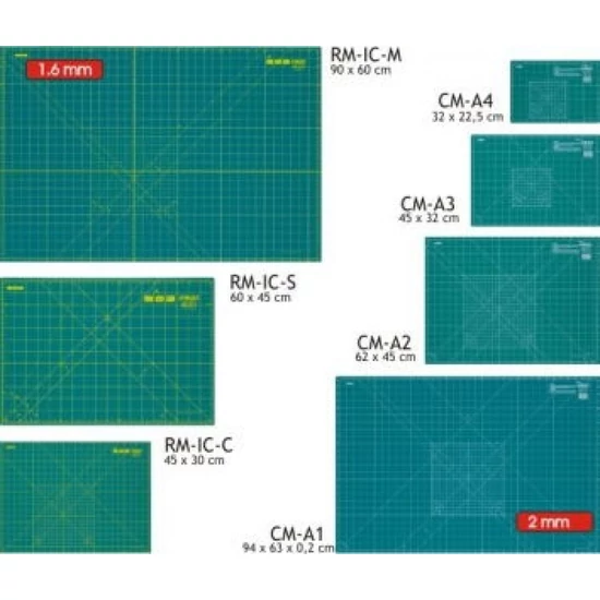 Olfa CM A4 - öngyógyuló vágóalátét - 30*21cm