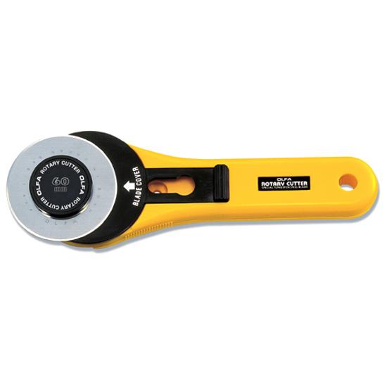 Olfa RTY-3/G textilkés 60 mm-es pengével