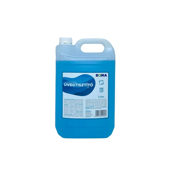 DOMA Üvegtisztító - alkoholos felülettisztító 5 Liter