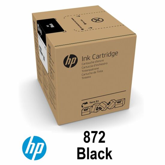 HP R1000 nyomtatóhoz - HP 872 - latex festék black - 3 liter